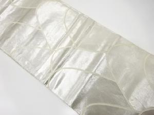 アンティーク　遠山模様織り出し袋帯（材料）